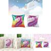 Colorful Cartoon Sequin Pillowcase For Diy Sofa Cushion And Car Seat Decor 40x40cm
