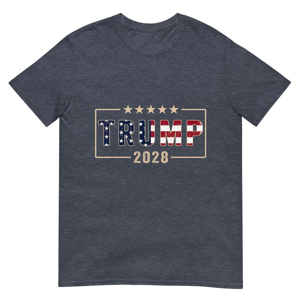 Trump 2028 Shirt Vote Donald Trump Flag 2028 TShirt