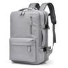 Macaron Color Expansion Backpack for Boys and Girls Large-capacity Lightweight Travel Backpack Multifunctional College Student School Bag