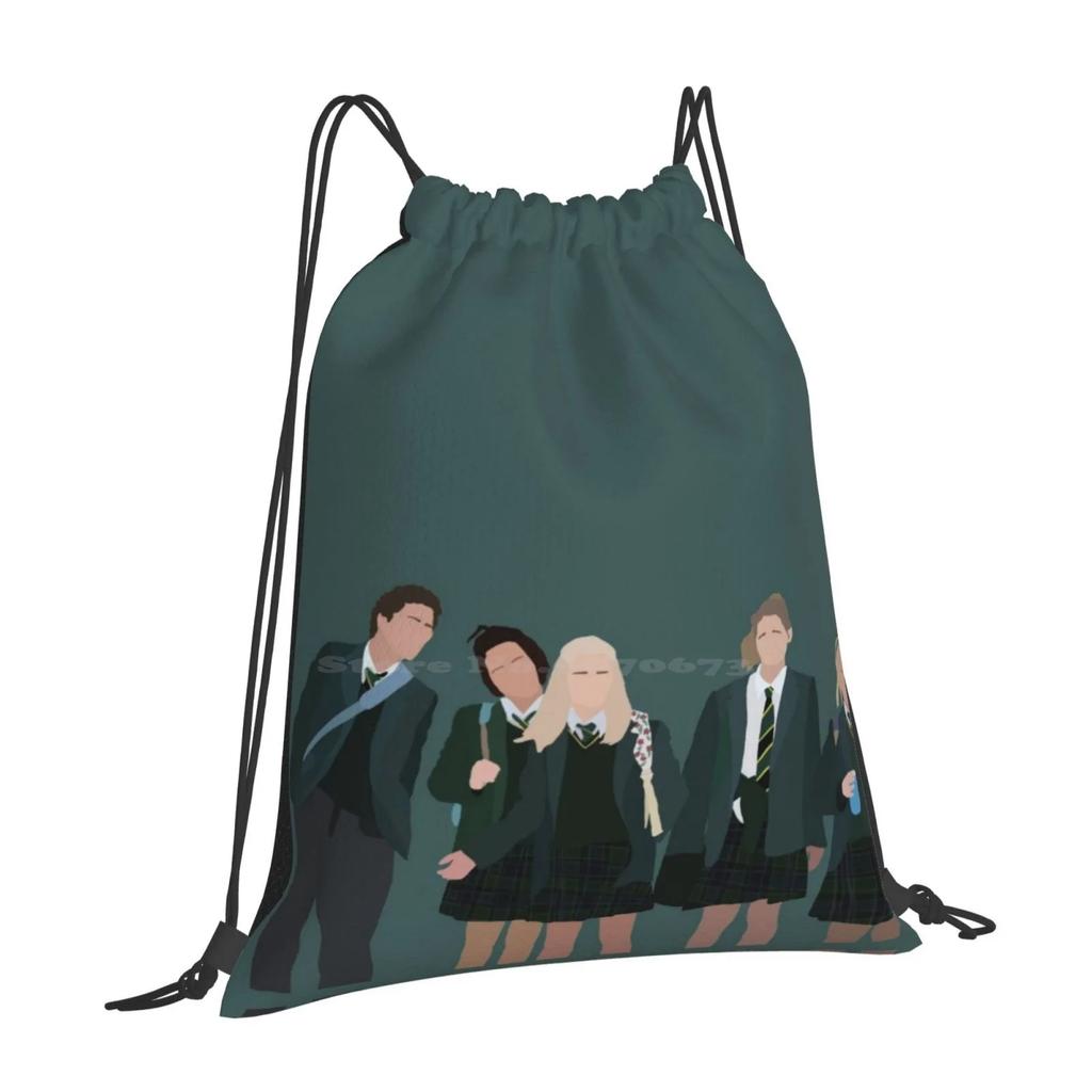 Derry Girls Girls And James Pattern Design Laptop Travel School Bags E4 Northern Ireland Derry Girls Season 1 Derry Girls James