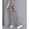 Sexy leopardí potisk hip liftingové kalhoty s vysokým pasem Dámská móda Legíny na jógu Slim Fit Dámské ležérní kalhoty s vysokým pasem Sportovní běžecké kalhoty 25167