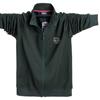 Men's Spring and Autumn Jacket Outdoor Sports Slim Thin Jacket Breathable Warm Running Zipper Sweatshirt Plus Size L-6XL
