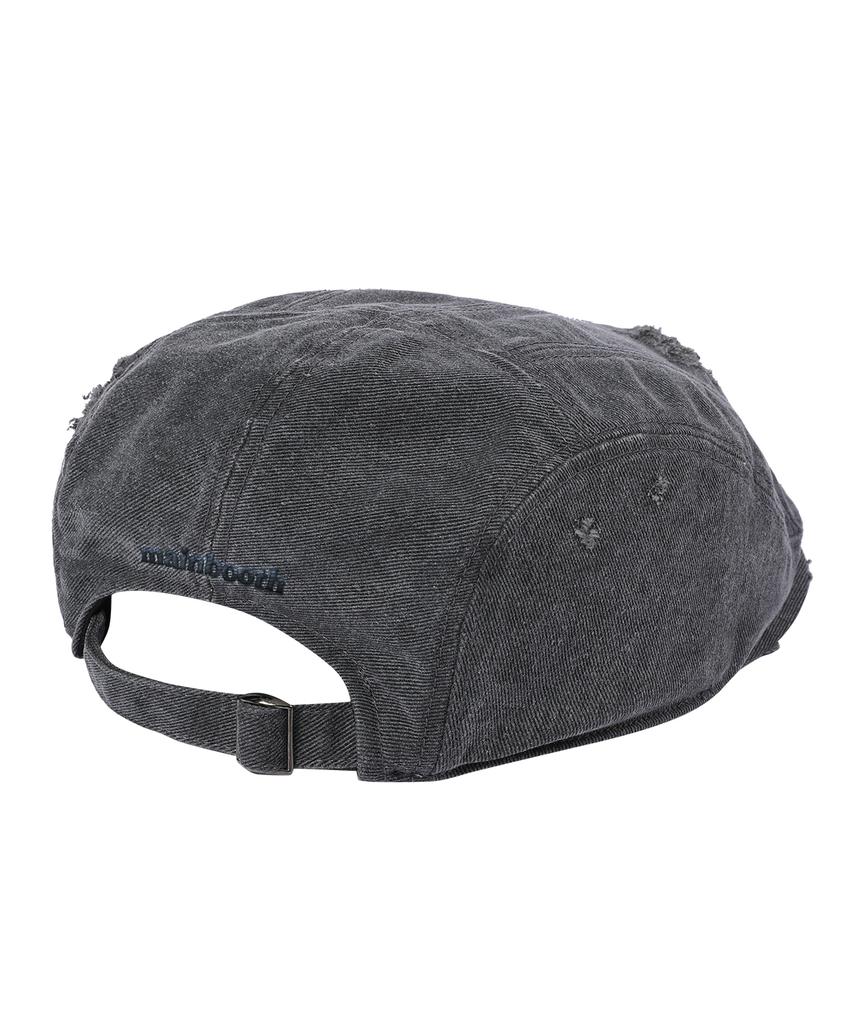 MAINBOOTH Destroyed Hunting Cap(Charcoal)