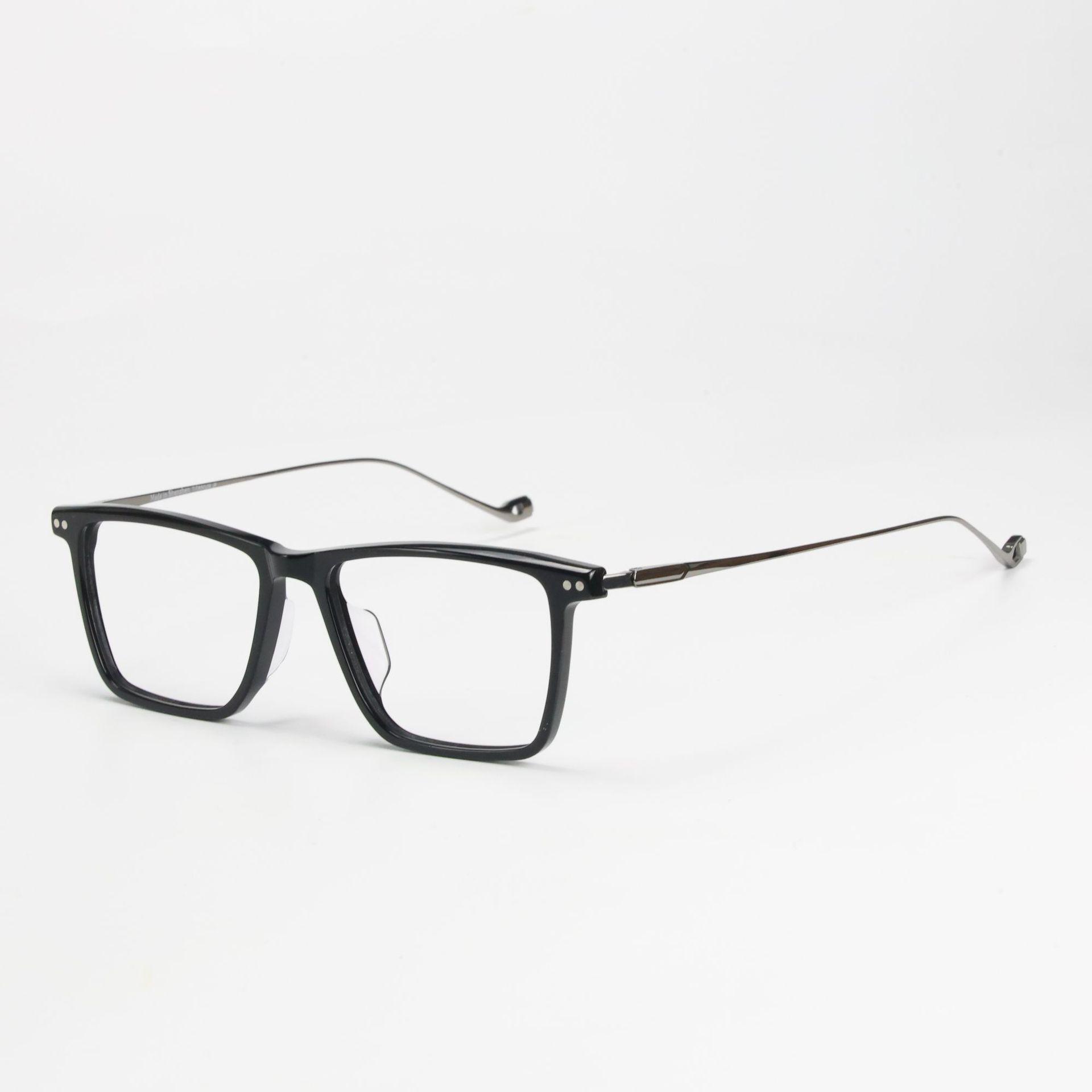 Унисекс Высококачественная оправа для очков из чистого титана для коррекции миопии - Модель 8166