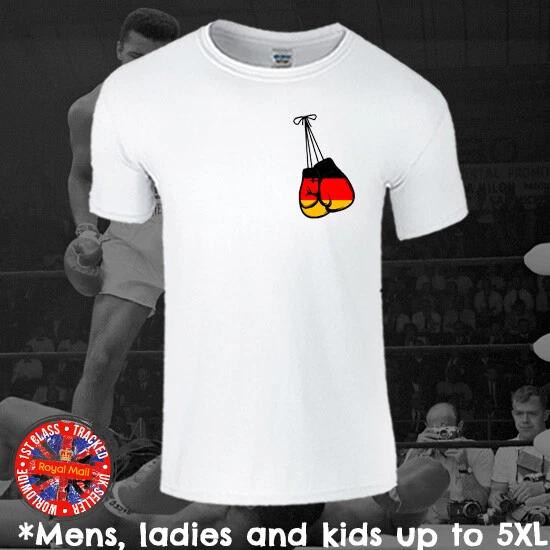 Germany Deutschland Boxing Gloves T-shirt Mens Ladies Kids Gift S