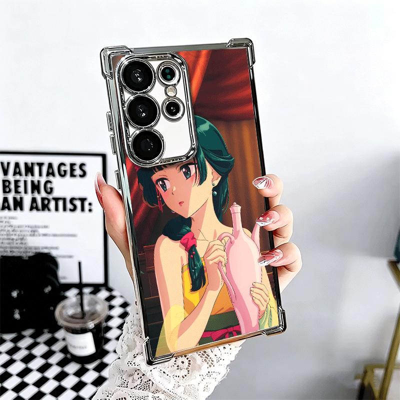 A-Apothecary D-Diaries Anime Plating Phone Case For Samsung Galaxy S24 S25 FE S26 Edge S23 Ultra S22 S21 Plus S20 Anti-Fall Aira