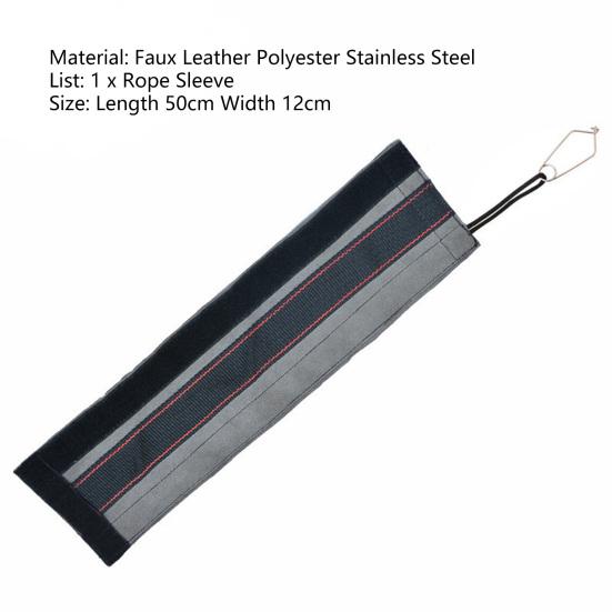 Verschleißfester Seilschutz Langlebig Verformungsbeständig Bruchfest Gute Zähigkeit Kletterseilabdeckung Outdoor-Zubehör