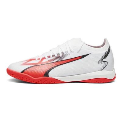 Ultra Match Versatile Comfort Low TF Rubber Studs For Hard & Artificial Grass Durable Light Soccer Cleats Men White Red Black 107522-01