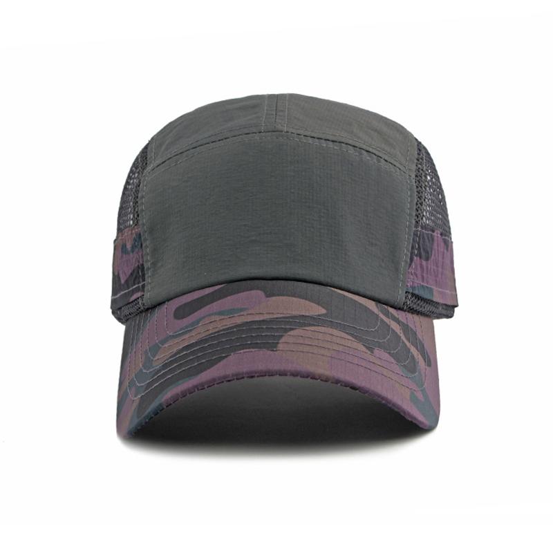Quick-Drying Mesh Camouflage Baseball Cap Men's Summer Breathable Cap Outdoor Sports Sunscreen Hat