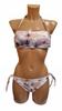 Y8739 Arena FLORA JACQUARD BANDEAU BIK BIKINI S Two-piece Swimsuit