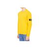 Stone Island Fw22 Solid Color Ribbed Knit Long Sleeve Wool Sweater Men sweater Yellow 7715508A3-V0030