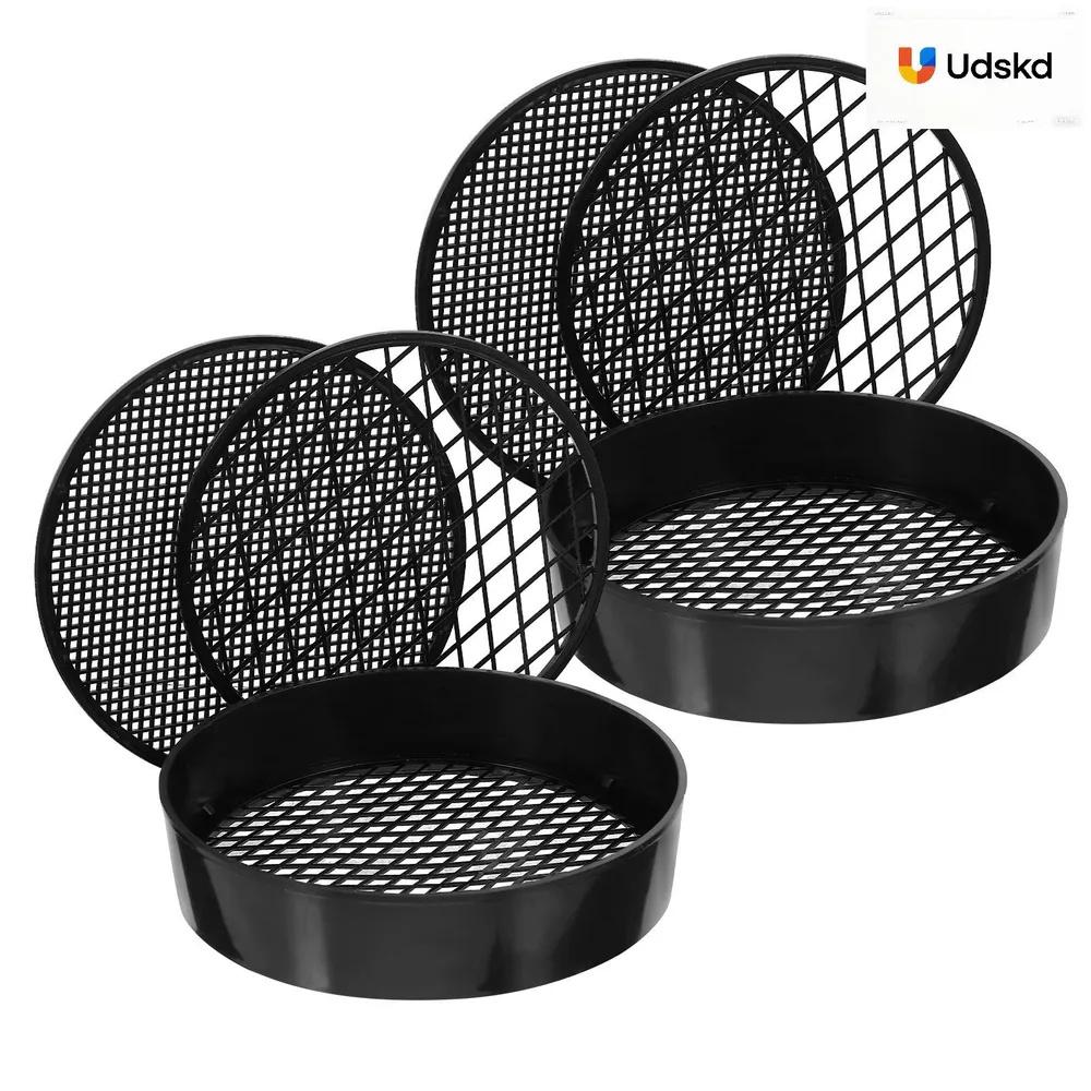 

Handheld Sieve, Plastic Sieve One Size чорний