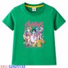 KPop Demon Hunters Children's Cartoon Print T-shirt