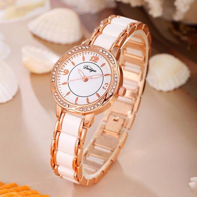 Damenarmbanduhr Luxusmarke Uhr für Damen Elegantes Armband Wasserdicht Mode Quarz Damenuhren Reloj Para Mujer