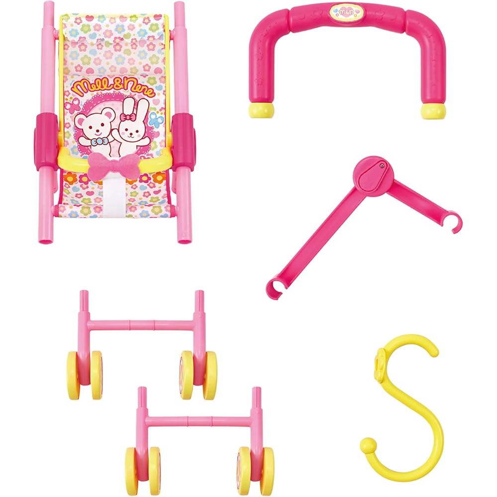 Pilot Mel-chan Baby Stroller with Height Measurement for Ages 3 and Up, Essential Care Parts