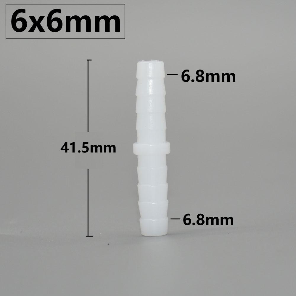 

4/6/8/9/10/11/12mm PE Food Grade Reducer Direct Connectors Aquarium Tank Air Pump Adapter Irrigation Hose Joint