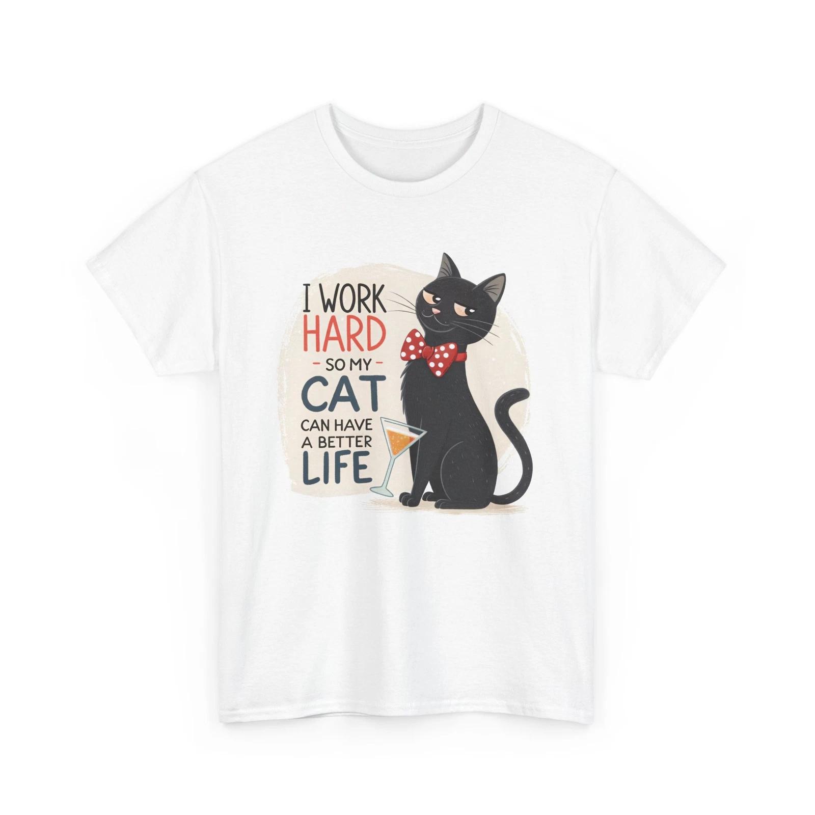 

Cool Cat T-Shirt for Men & Women – Stylish Funny Graphic Cat Print XL