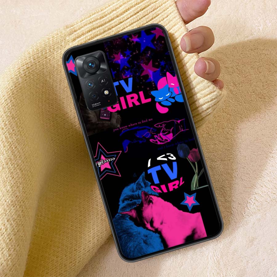 

TV Girl Album Phone Case For Redmi Note 13 14 15 Pro Plus 12 13C 12C 15C 9 10 10C 9T 9C 9A TPU Soft Cover Clear Cell Cases Shock Redmi Note 13 Pro 5G