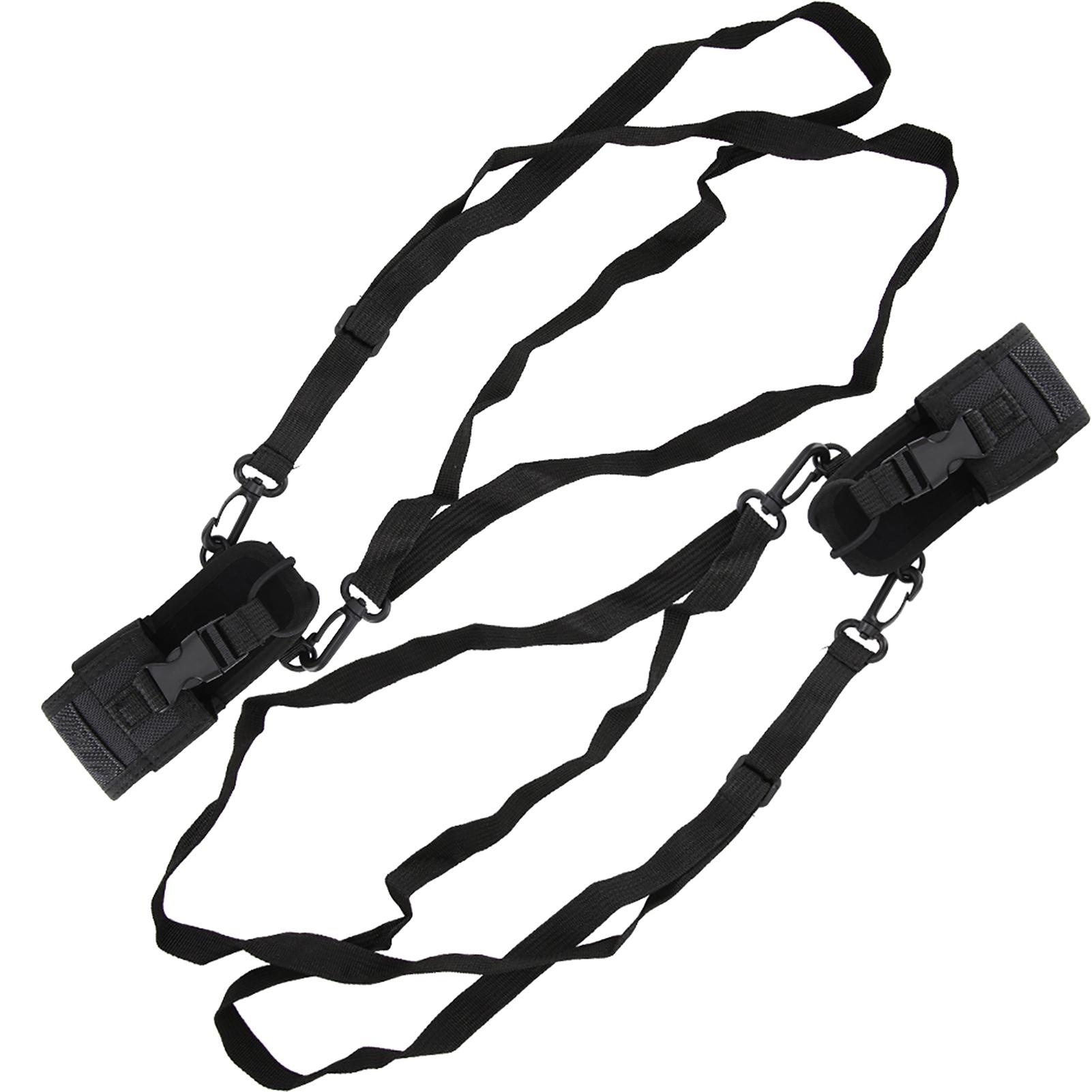 

2 шт. MSC 20D Универсальный нейлоновый регулируемый широкий плечевой ремень Защитный чехол для рации