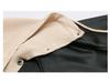 2024 Autumn Women's Fashion Detachable Hooded Knitted Leather Jacket WA8602