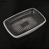 Golden Alloy Butter Box Glass Dessert Plate Butter Dish with Lid Fruit Plate Salad Bowl Cheese Dish Dim Sum Dishes Cake Tray