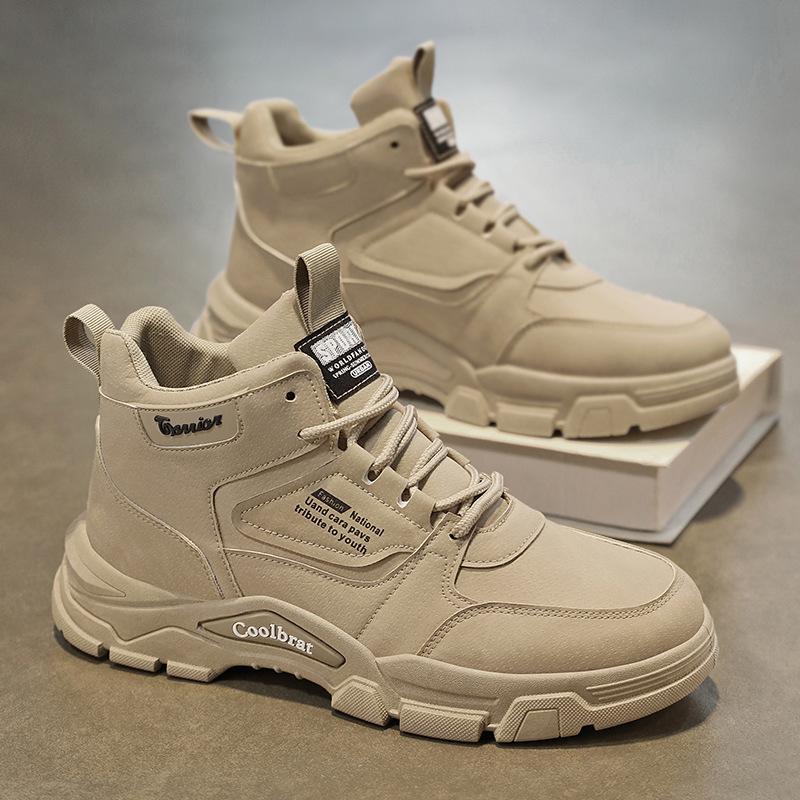 

Мужские ботинки Мартин 2025 осень новые строительные рабочие ботинки нескользящие и износостойкие спецобувь для работы на открытом воздухе спорт и отдых мужские 39 хаки