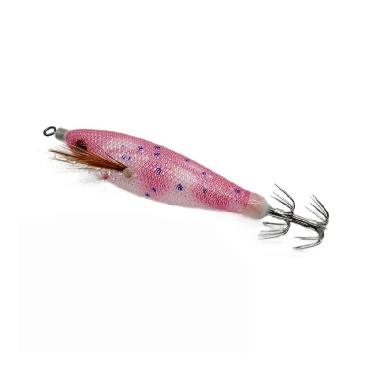 

8cm 6g Fishing Lures Glow Jig Hook Shrimp Lures Baits Squid Jig Artificial Hard Baits Squid Jig Cuttlefish Hook