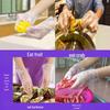 OEING Thickened Transparent Disposable Gloves
