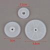 3 Pcs Plastic Gear Set With Wear Resistant Material And Precise Machining Perfect For Diy Robotics 3D Printer/Electronic Scale