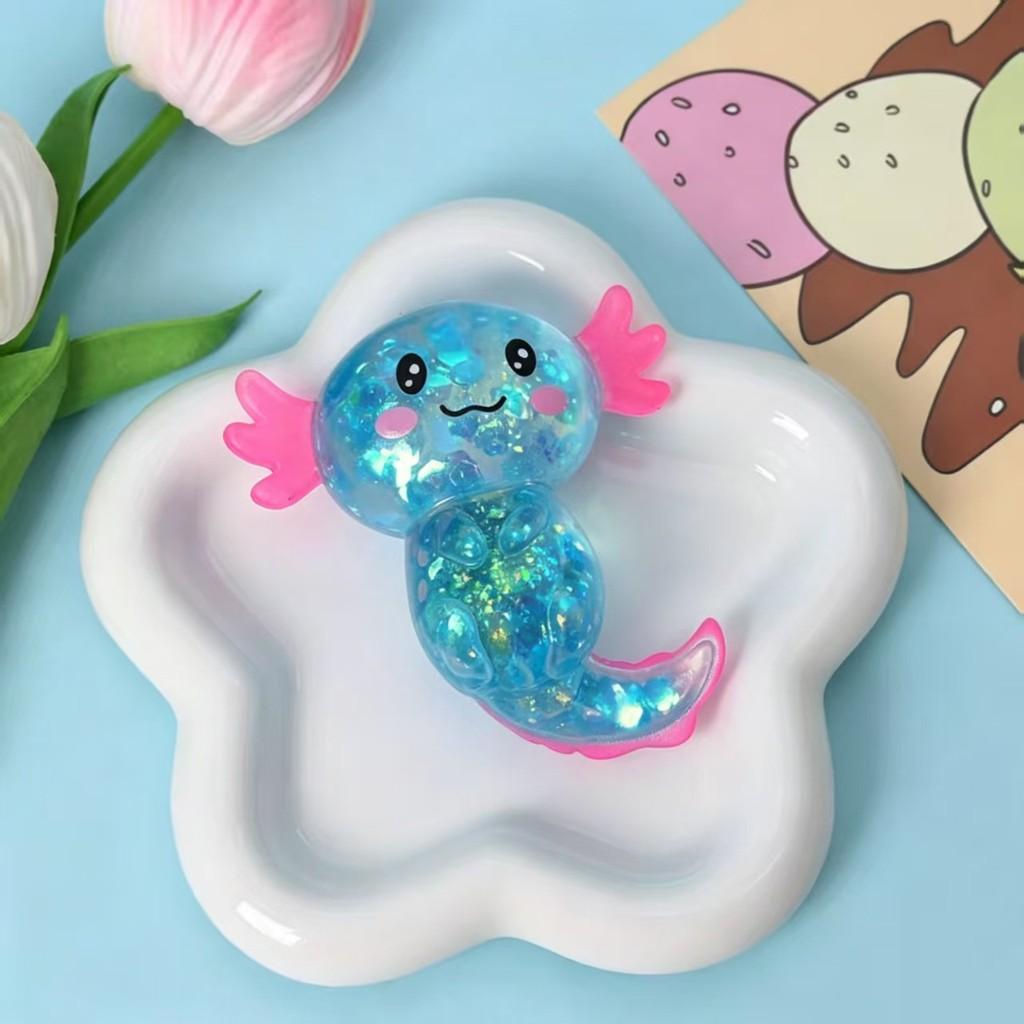 Axolotl Small Stress Relief Toy With Rebound Tpr Material For Students And Kids