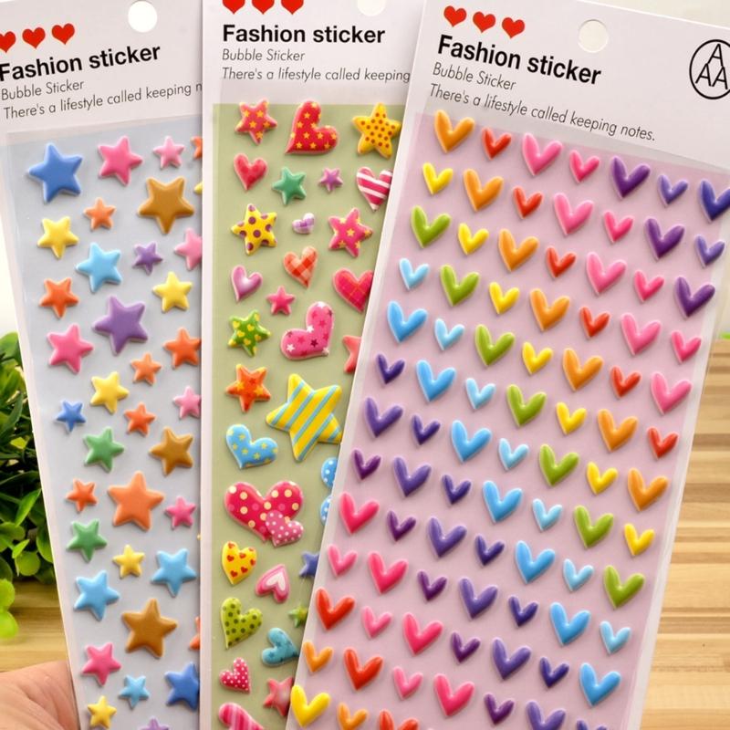 Colorful 3D Foam Stickers Fun Cartoon Design Great For Childrens Art Projects And Positive Reinforcement