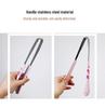 Stainless Steel Cat Paw Nylon Food Tongs for Sandwiches, Baking, and BBQ
