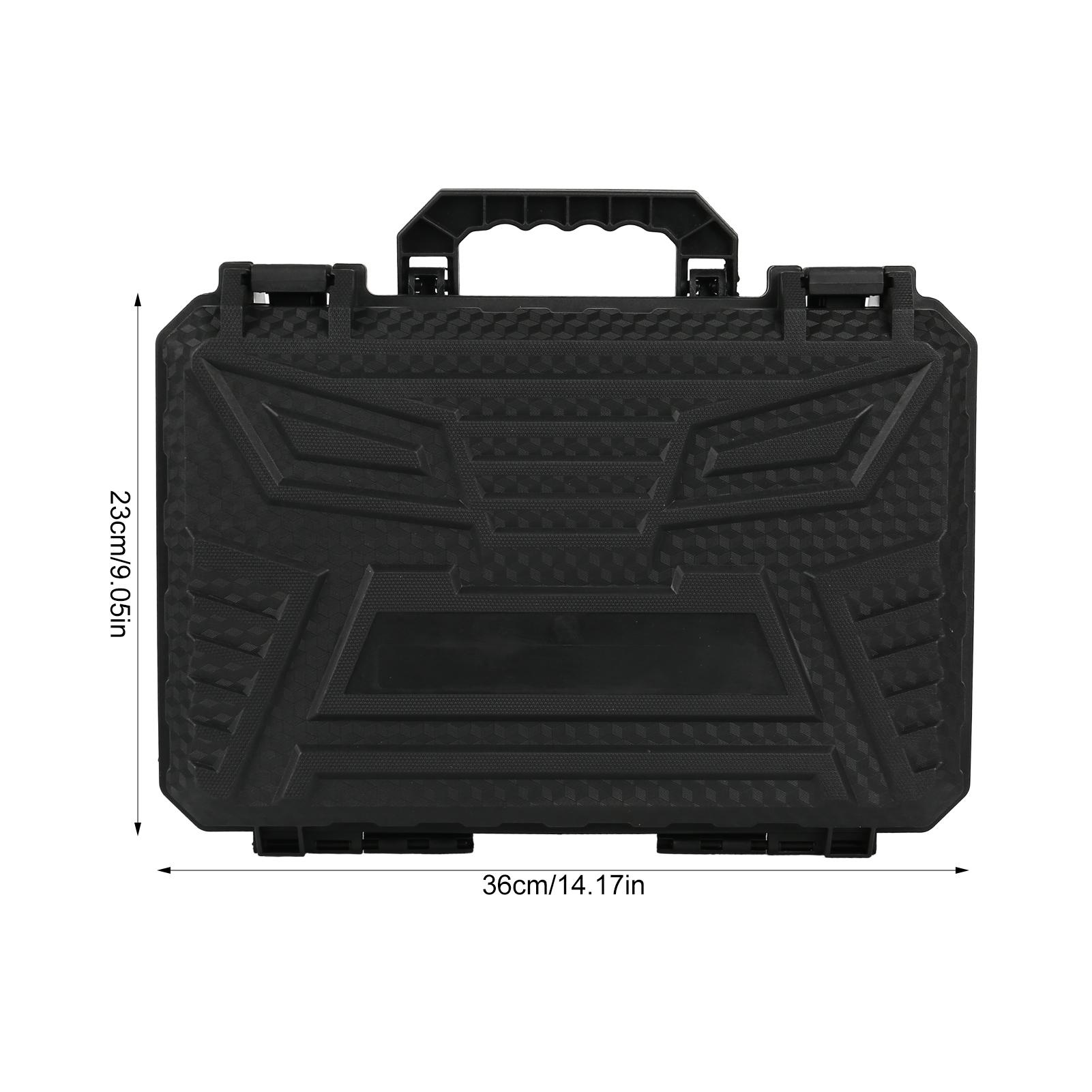 

Угловая шлифмашина Пластиковый кейс Ящик для инструментов Портативный кейс для шлифмашины для хранения и переноски угловой шлифмашины с литиевой батареей