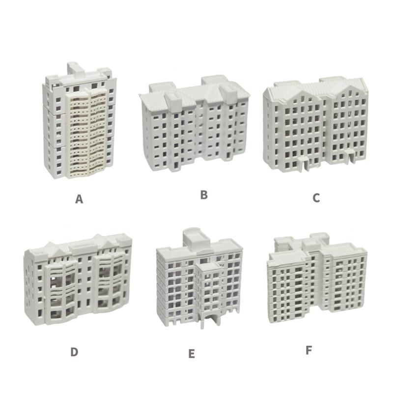 N Scale 1:500 Apartment Assembling Model Outland Realism Scene Miniature Architectural Model Assembled Model Sand Table