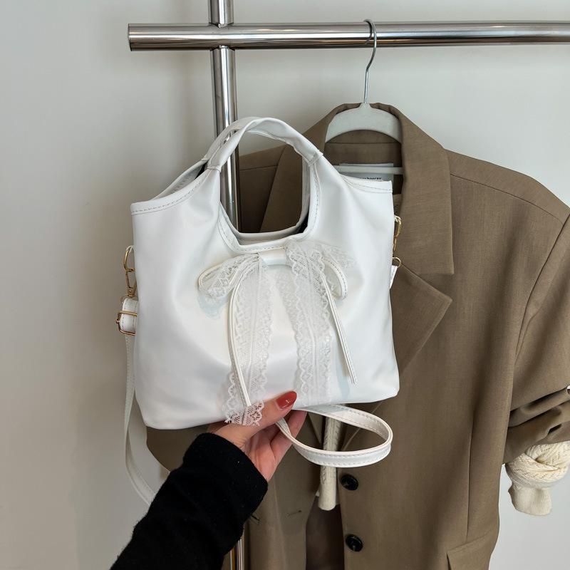 Premium Bow Large Capacity Handbag Women's New Trend Fashion Shoulder Messenger Bag