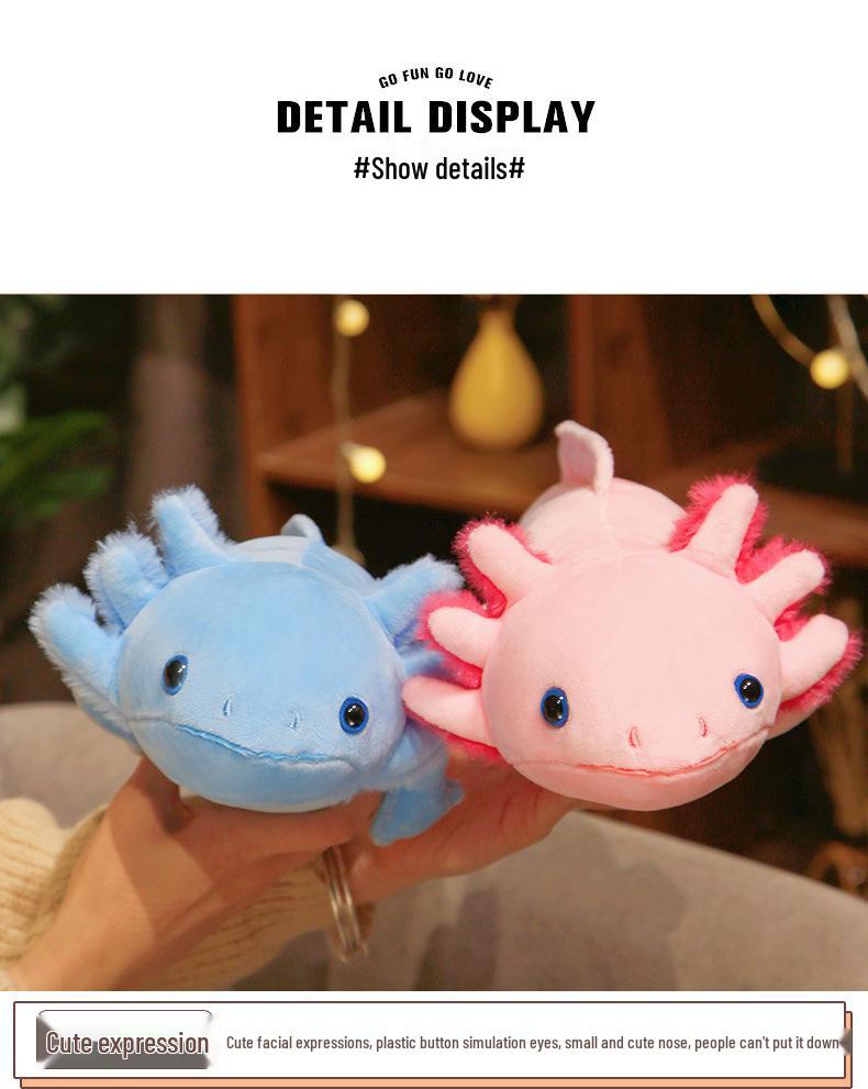 Hexagonal Dinosaur Fish Plush Toy - Colorful Children's Birthday Gift Doll