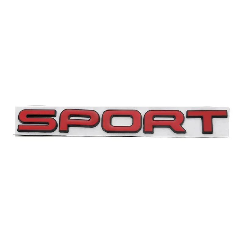 3D Metal  Letters SPORT Logo Car Rear Boot Trunk Emblem Badge Sticker Decal