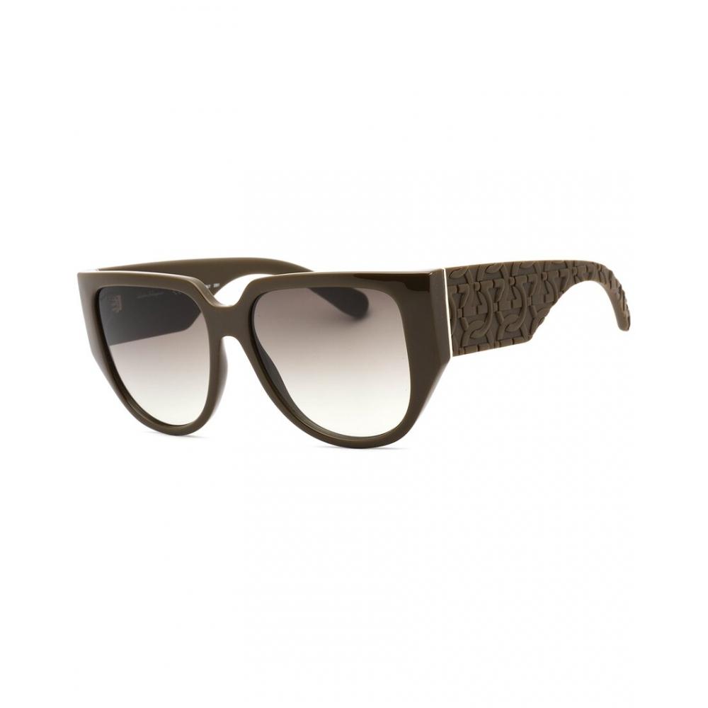 

Salvatore Ferragamo Ferragamo Женские солнцезащитные очки SF1088SE 57mm коричневые