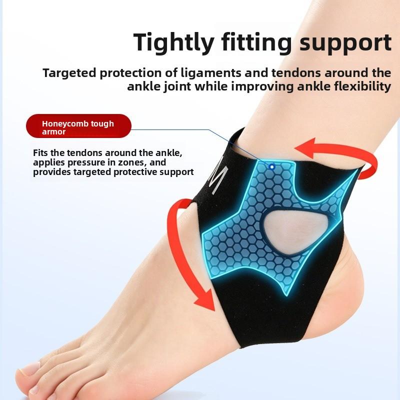Ankle support sports gear to prevent sprained ankles, joint fixation protection belt, lightweight and breathable, suitable for running and basketball.