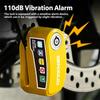 Motorcycle Bicycle Disc Lock Security Alarm Protection Padlock with Keys Aluminum Alloy Anti-theft Scooter Wheel Disc Brake Lock