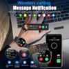 NEW 8MM Ultra-thin body Fashion SmartWatch 1.43"AMOLED HD Screen Women's Health Heart Rate Bluetooth Call Woman Smart Watch