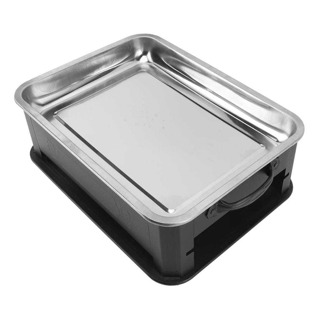 Fish Charcoal Alcohol Stove Rectangular 2.2?4.4lb Fish Stainless Steel M Size Fish Alcohol Grill