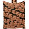 Simon cowell Throw Blanket Cute Plaid Sofa Throw for winter Luxury Thicken Blankets