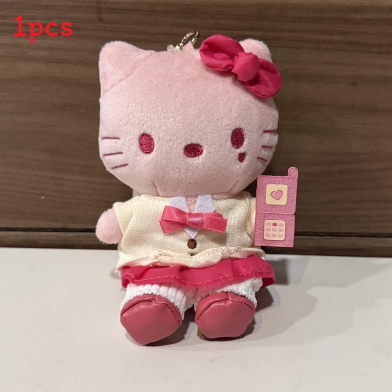 Wear Dress Plush Keychain With School Uniform For Gift And Collection