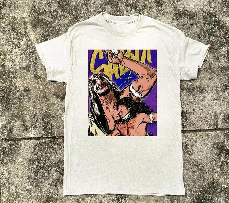 TSP SHIRTRARE! Sabu White Cotton All size S-345XL Gift For Fans T-Shirt HRN185