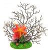 Colorful Mermaid Coral Branch Ornament Resin Craft Sea Tree Ornament  Fish Tank Supplies