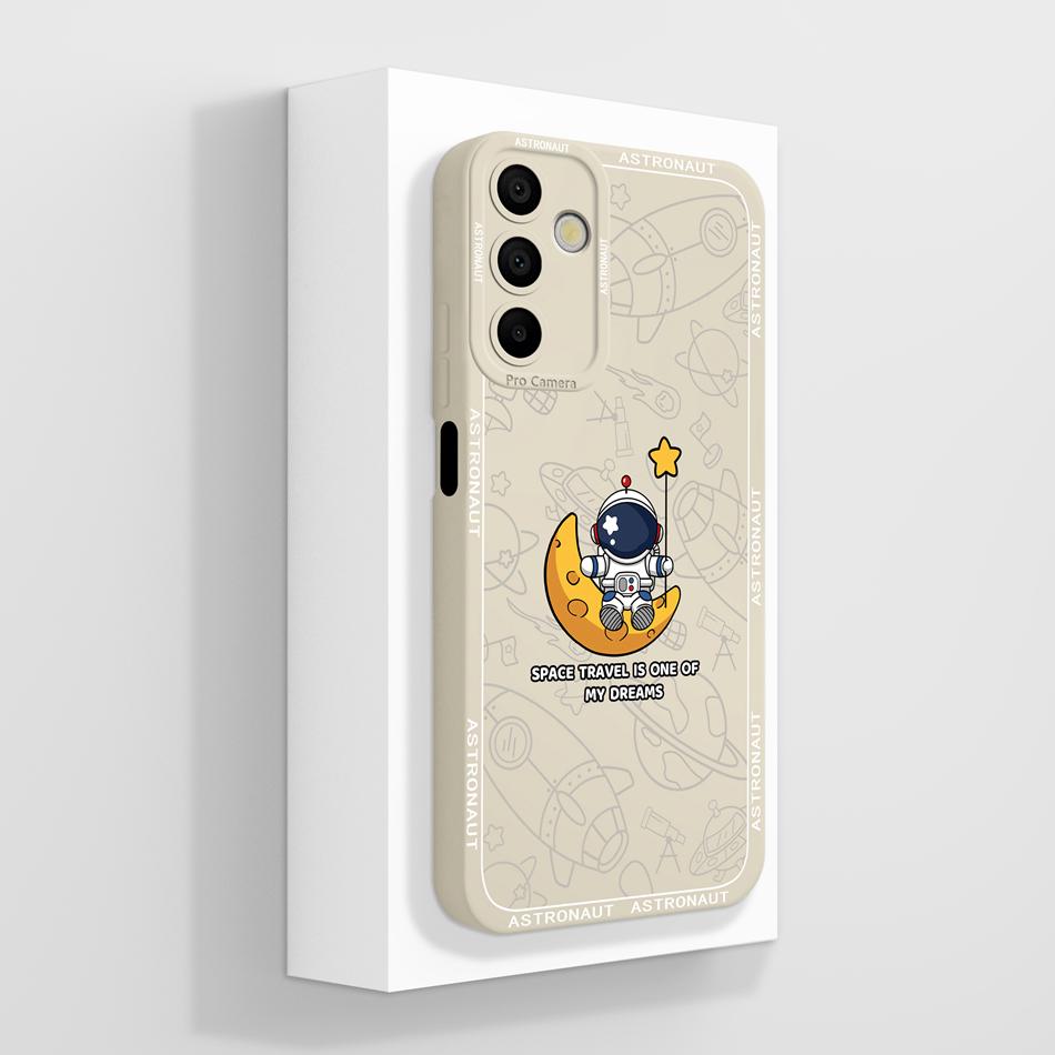 Case For Samsung A15 A 15 Cute Panda Soft Cover For Galaxy A15 Phone Cases Anti Drop Liquid Silicone High Quality Back Protector