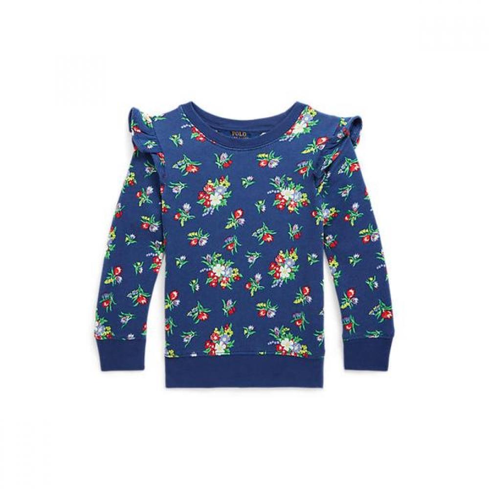 Polo Kids Floral Ruffle Spa Terry Sweatshirt Cwpoknio8020275999 3T