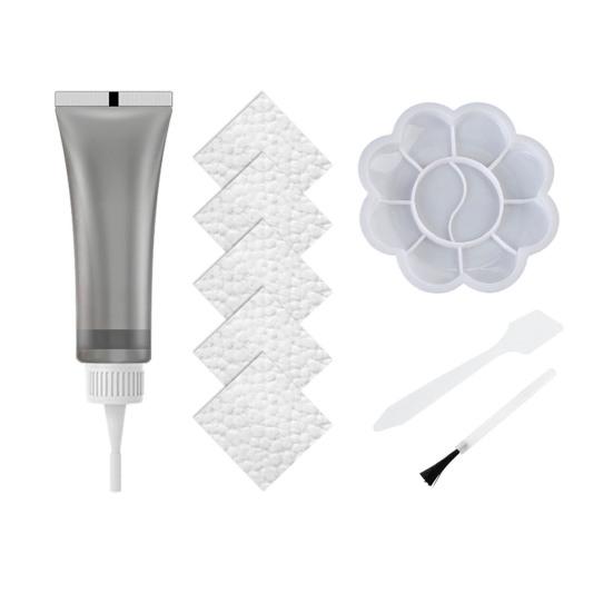 1 Set Faux Leather Repair Kit with Coloring Gel Accessories Professional Car Seat Sofa Jacket Handbag Shoes Faux Leather Scratch Repair Refurbishment