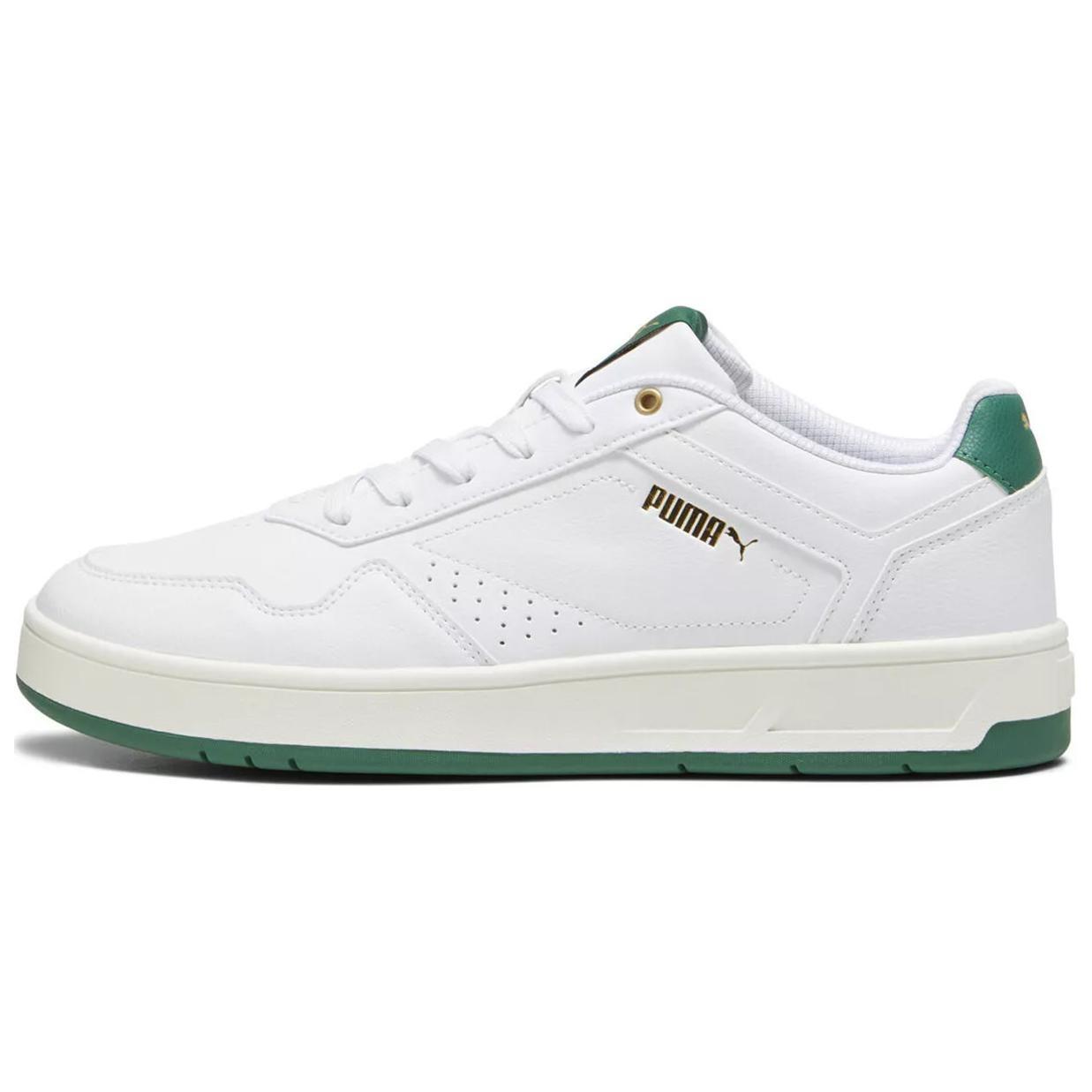 PUMA Court Classic White Green Men s 395018-03 EU 37